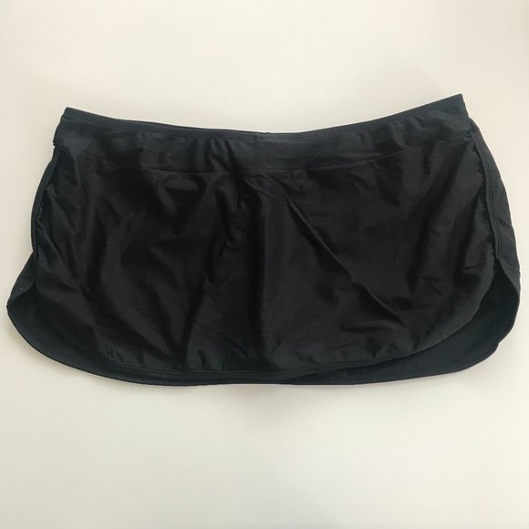 Gossip black swimsuit skirted bottom XL swim skirt - Picture 1 of 3
